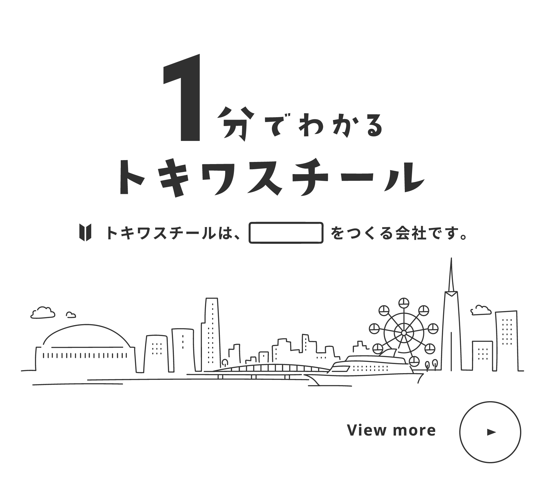 1分でわかるトキワスチール